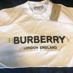 Brand new authentic Burberry t-shirt